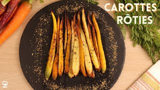 Recette de carottes rôties au four 🥕 Neargrub [upl. by Gnek]