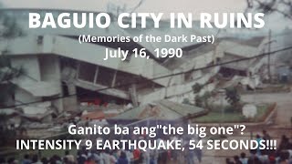 1990 LUZON EARTHQUAKE  FILEBAGUIO CITY IN RUINSJULY 16 1990 [upl. by Bugbee]