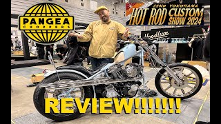 PANGEA X Mooneyes 32nd YOKOHAMA HOT ROD CUSTOM SHOW 2024 Review 2024年12月1日日、パシフィコ横浜にて、 以下 HCS2024 [upl. by Enelam]