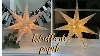 CÓMO HACER ESTRELLA 3D 7 PUNTAS  7 POINTED STAR 3D [upl. by Yelime]