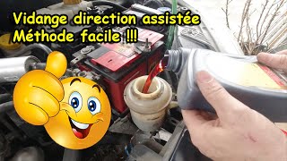 COMMENT VIDANGER FACILEMENT UNE DIRECTION ASSISTÉE [upl. by Syck]