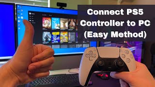 How to Connect PS5 Controller to PC Easy Method [upl. by Also579]