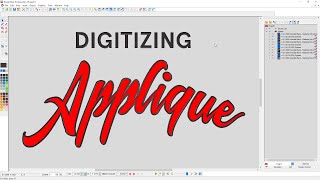 Digitizing Applique [upl. by Klotz587]