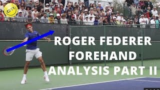 Roger Federer Forehand Analysis Part 2 [upl. by Elias]