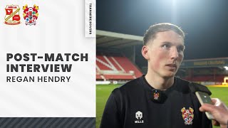 Post Match  Regan Hendry Swindon Town A [upl. by Asillam]