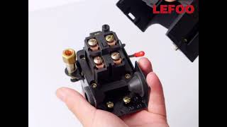 LF10 Air Pressure SwitchesAdjust compressor switchsquare pressure switchLEFOO [upl. by Enihsnus]