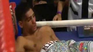 Amir Khan Knocked out in 30 seconds v Breidis Prescott Full Fight ko knockout [upl. by Ailegra]