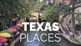 10 Best Places to Visit in Texas  Travel Video [upl. by Hutton]