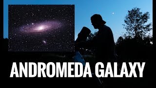 Lets Photograph the Andromeda Galaxy [upl. by Olympie456]