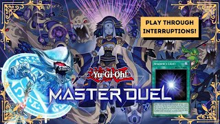 New Invoked Shaddoll support Shadows Light  Replays amp Decklist  YuGiOh Master Duel [upl. by Htebzil]