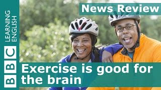 Exercise helps the brain BBC News Review [upl. by Anomor]