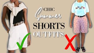 Classy Ways to Wear SHORTS this Summer [upl. by Havot216]