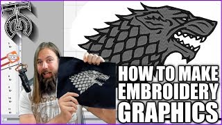 How to digitize graphics for embroidery  Tock Custom [upl. by Itraa205]