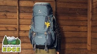 Deuter Aircontact 6010 SL Womens Backpack [upl. by Nobell]