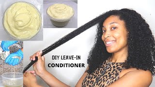 La Recette De Ma Crème Capillaire Pour La Pousse Des Cheveux  DIY [upl. by Anived]