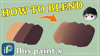 【Ibis Paint】How to Blend Colors 【Tutorial】 [upl. by Rosalba]