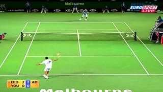 Roger Federer  Slice Backhand Battle [upl. by Llywellyn901]