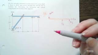 Statics Frames and Machine Tutorial Hibbeler Chapter 6 Problem 677 [upl. by Alexandr]