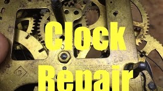 1907 Antique Clock Repair [upl. by Odille]