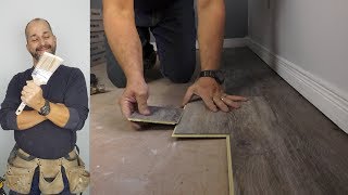 How to Install Vinyl Plank Flooring Quick and Simple [upl. by Altaf]