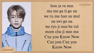 NCT U  Know Now Easy Lyrics [upl. by Neelon692]