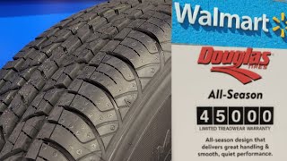 Douglas All Season Tires From Walmart Review [upl. by Philipines563]