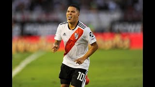 GOLES de Juanfer QUINTERO en RIVER TODOS [upl. by Ragse]