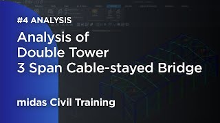 Cablestayed bridge analysis4 construction stage analysis midas Civil tutorial [upl. by Auqinahc806]