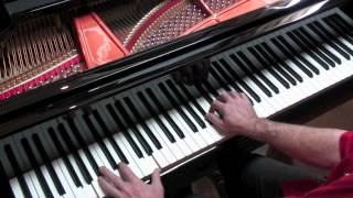 Bach Kempff Siciliano  P Barton FEURICH 218 grand piano [upl. by Izzy]