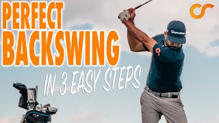 HOW TO GET A PERFECT BACKSWING IN 3 SIMPLE STEPS [upl. by Gausman]