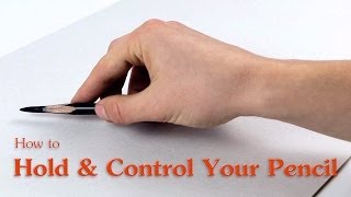 How to Hold and Control Your Pencil [upl. by Ahtanoj]