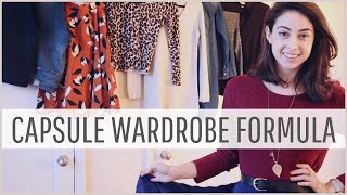 How To Put Together a Capsule Wardrobe For Beginners [upl. by Stanislas312]