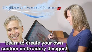 Embroidery Digitizing How to Create Your Own Designs [upl. by Hajar179]