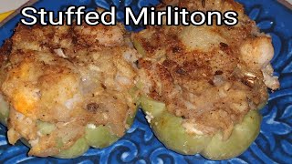 Low  Carb Seafood Stuffed Mirlitons or Chayote [upl. by Will]