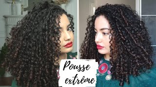 Comment FAIRE POUSSER Ses Cheveux PLUS VITE Naturellement  Pousse Rapide des CHEVEUX BOUCLÉS [upl. by Alexei156]