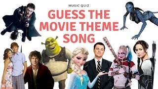 MOVIE THEME SONG QUIZ Only the best from 20002018 movies [upl. by Carey12]