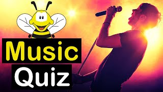 Music Quiz The Ultimate Music Trivia  20 Questions and Answers  20 Fun Facts [upl. by Avevoneg391]