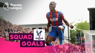 Incredible Crystal Palace Goals  Zaha Milivojevic Townsend  Squad Goals [upl. by Sower]