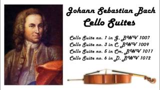 Johann Sebastian Bach  Cello suites in 432 Hz great for reading or studying [upl. by Hepza]