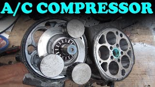 How an AC Compressor Works [upl. by Cruz917]