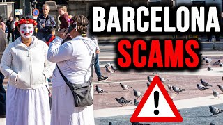 Barcelona SCAMS Tips For Avoiding Crime and Pickpockets in Spain [upl. by Kaylil]