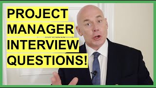 PROJECT MANAGER Interview Questions amp ANSWERS How to PASS a Project Management Job Interview [upl. by Adnol486]