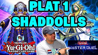 SHADDOLL INVOKED PLATINUM 1 DECK amp DUEL  MASTER DUEL PROFILE [upl. by Lore]