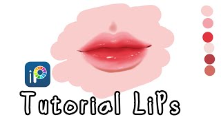 【ibisPaint】Tutorial draw lips in ibispaint [upl. by Cila]