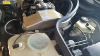 1996 Mercedes C220 W202 Transmission Pressure Modulator Adjustment [upl. by Eiggam]