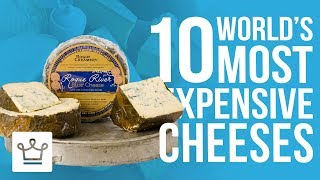 Top 10 Most Expensive Cheeses In The World [upl. by Lonergan]