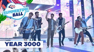 Jonas Brothers and Busted – ‘Year 3000’  Live at Capital’s Summertime Ball 2019 [upl. by Agnot]